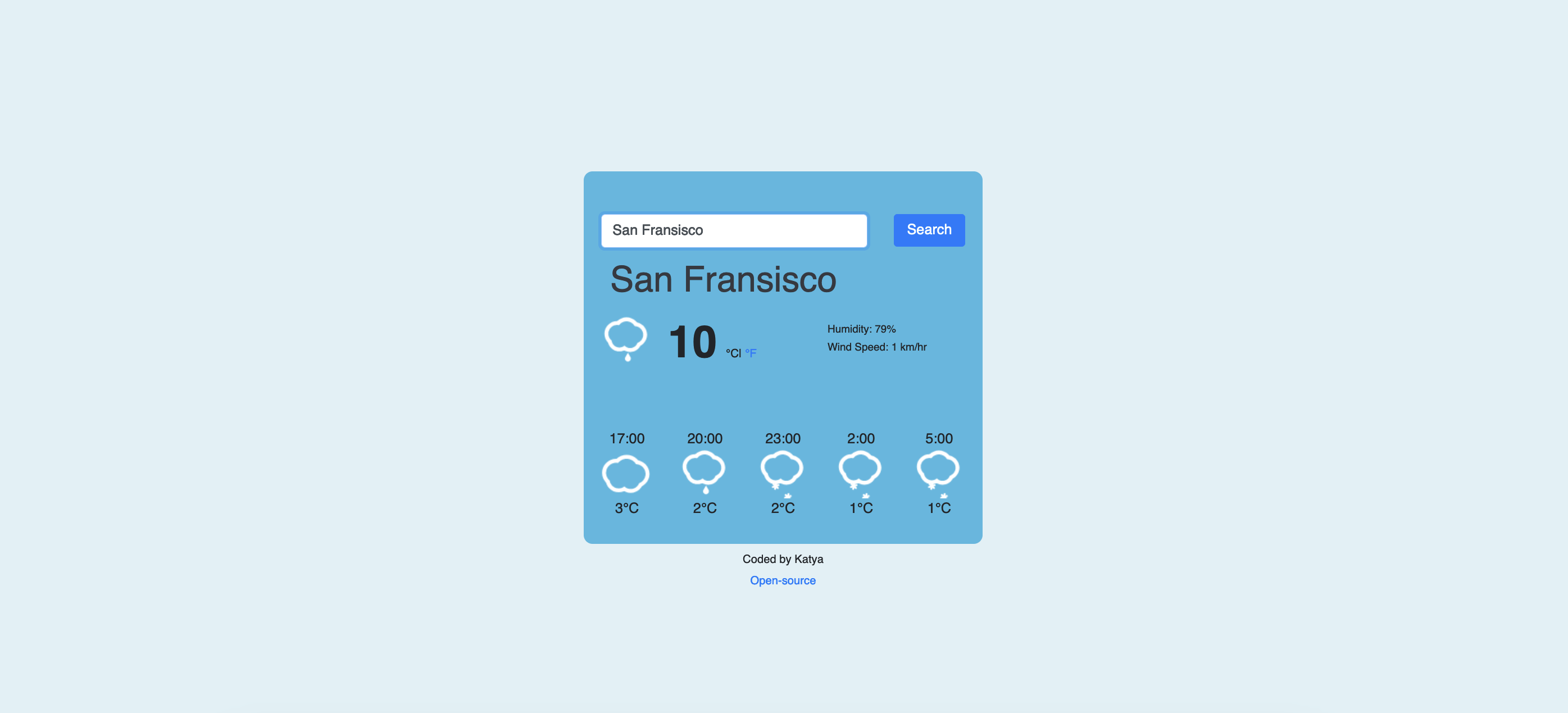 banner image for weather app